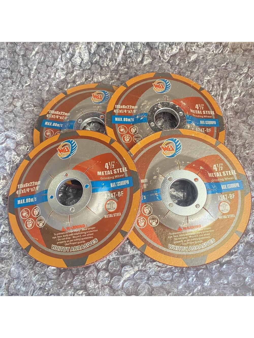 4pc 4.5" Cut Off Wheels 4pc Disc For Angle Grinder Discs Tools Cutting Wheel New
